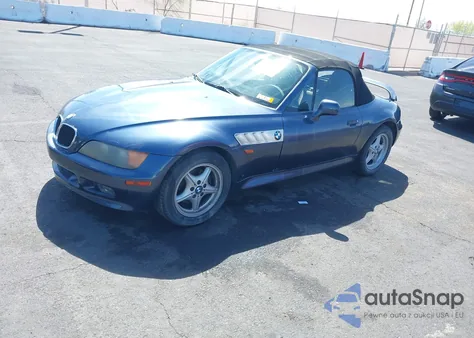 1998 BMW Z3 1.9 z USA, uszkodzony, nr VIN 4USCH733XWLE09566